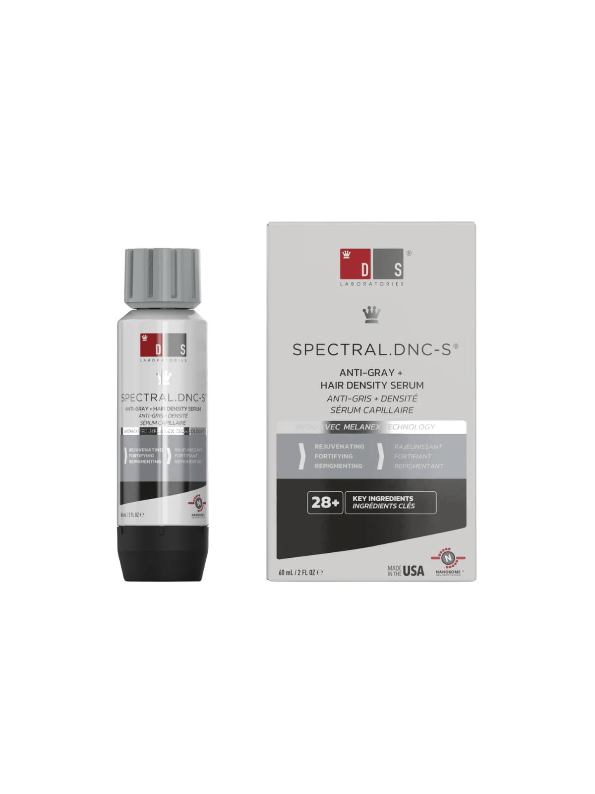 DS Labs spectral DNC-S anti gray + hair density serum 60ml