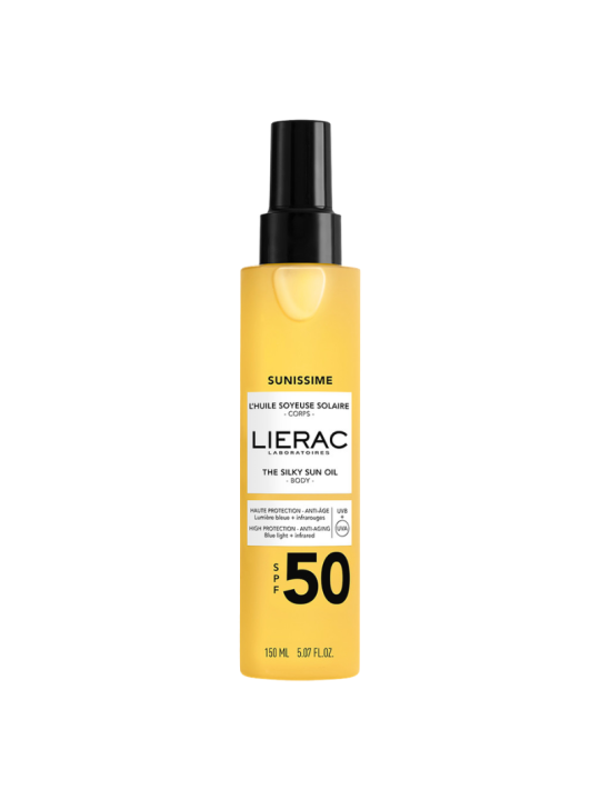 Lierac sunissime aceite solar corporal sedoso SPF50 150ml