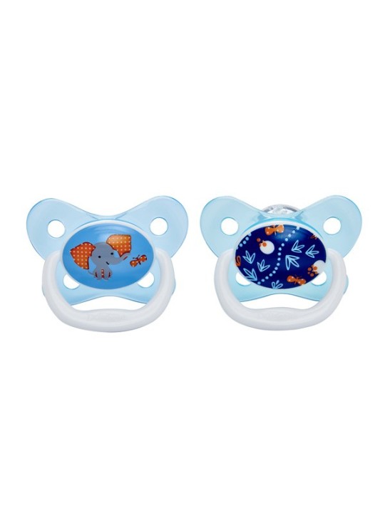 Dr brown´s chupete prevent silicona escudo mariposa 6-12m