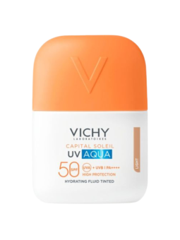 Vichy capital soleil UV aqua fluido hidratante color tono claro SPF50  50ml