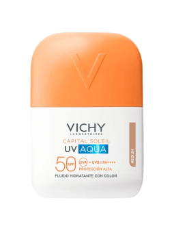 Vichy capital soleil UV aqua fluido hidratante color tono medio SPF50 50ml