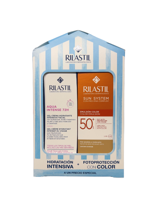 Rilastil pack verano hidratación intentsa + sun system color