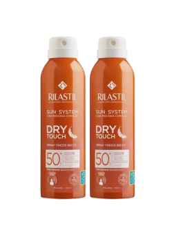 Rilastil duplo dry touch spray transparente SPF+50 200ml