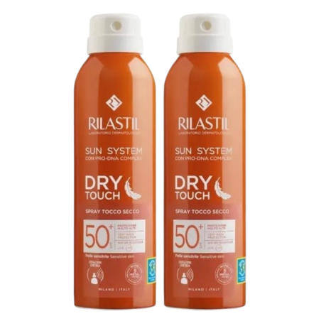 Rilastil duplo dry touch spray transparente SPF+50 200ml