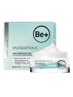 BE+ ENERGIFIQUE ANTIARRUGAS DIA REAFIRMANTE PIEL SECA 1 TARRO 50 ML