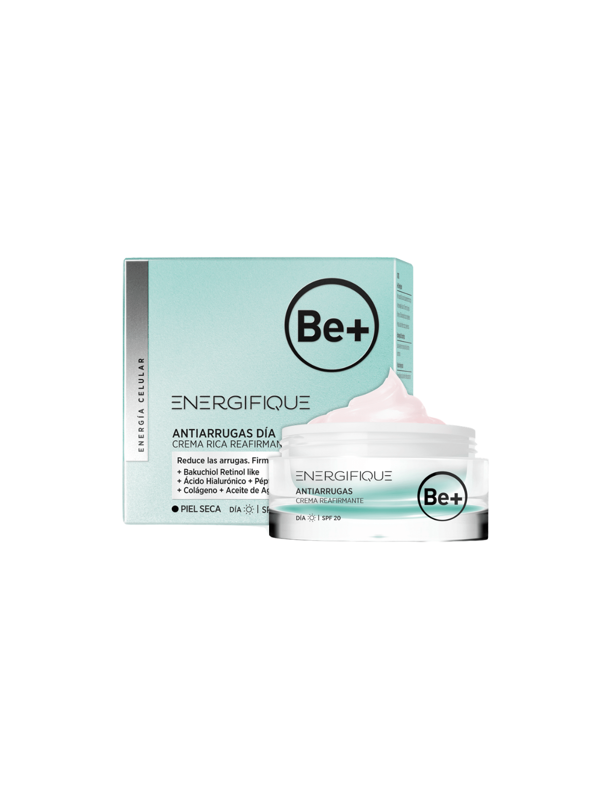 BE+ ENERGIFIQUE ANTIARRUGAS DIA REAFIRMANTE PIEL SECA 1 TARRO 50 ML