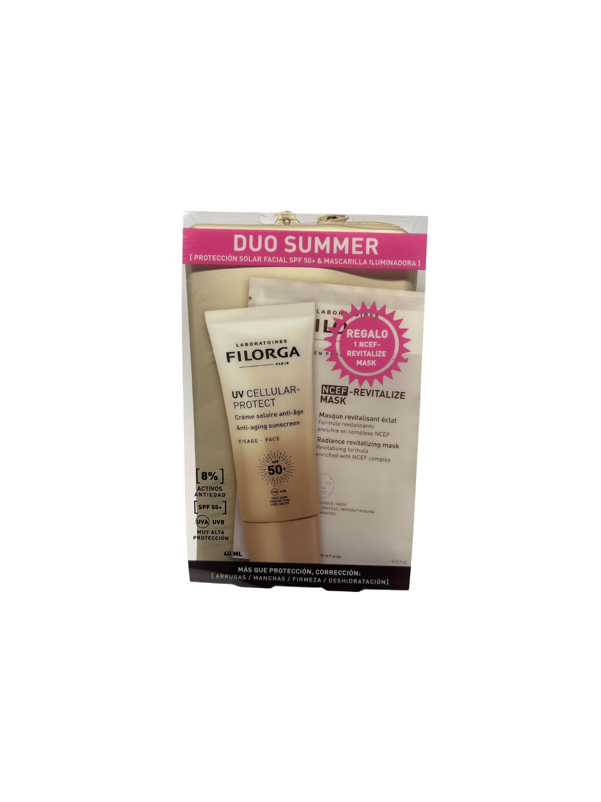 Filorga duo summer solar facial & NCEF mask