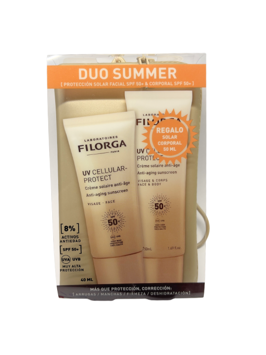 Filorga duo summer solar facial + regalo neceser + solar corporal