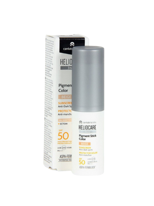 Heliocare 360º pigment stick SPF 50 color beige 10g