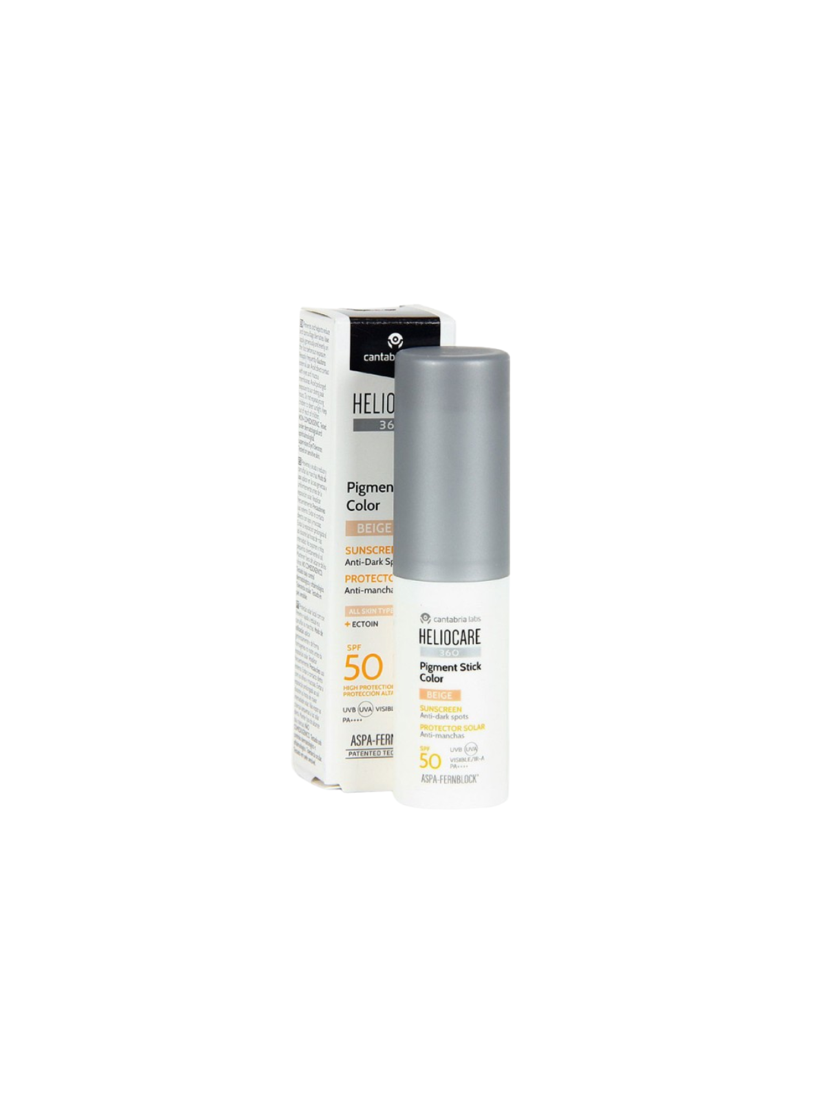 Heliocare 360º pigment stick SPF 50 color beige 10g