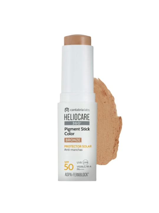 Heliocare 360º pigment stick SPF 50 color bronze 10g