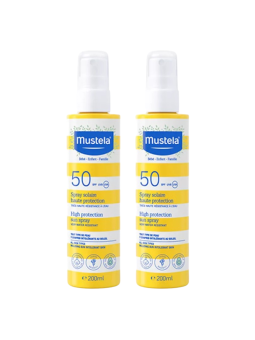 Mustela duplo spray solar SPF50