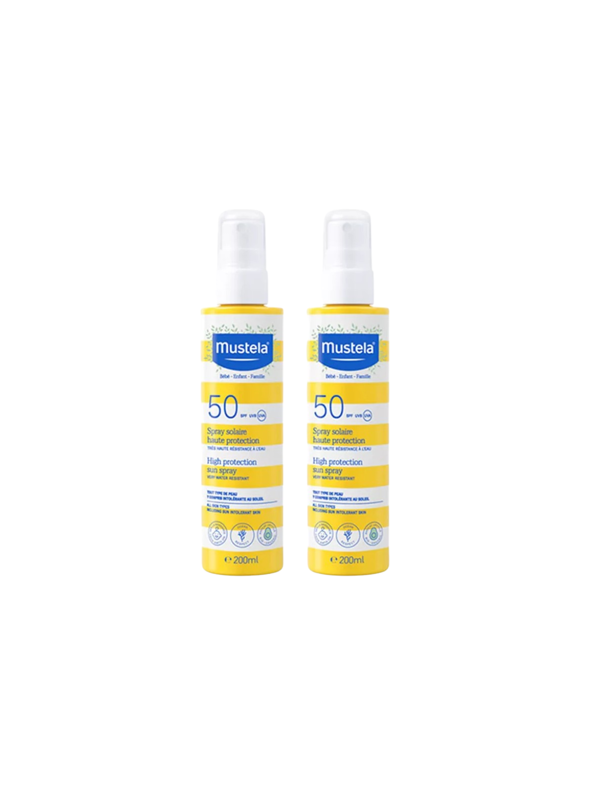 Mustela duplo spray solar SPF50