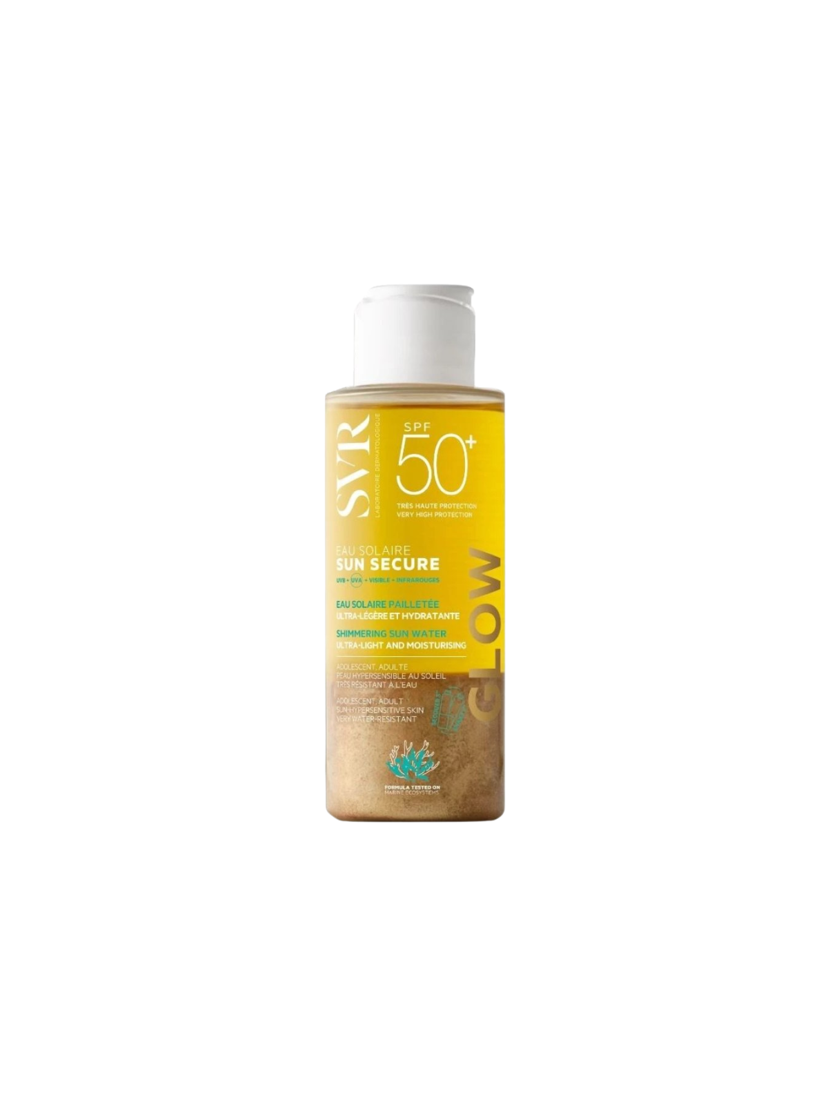 SVR sun secure eau solaire glow 100ml