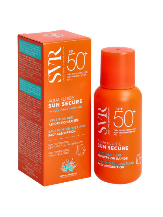 SVR sun secure aqua fluide 50ml