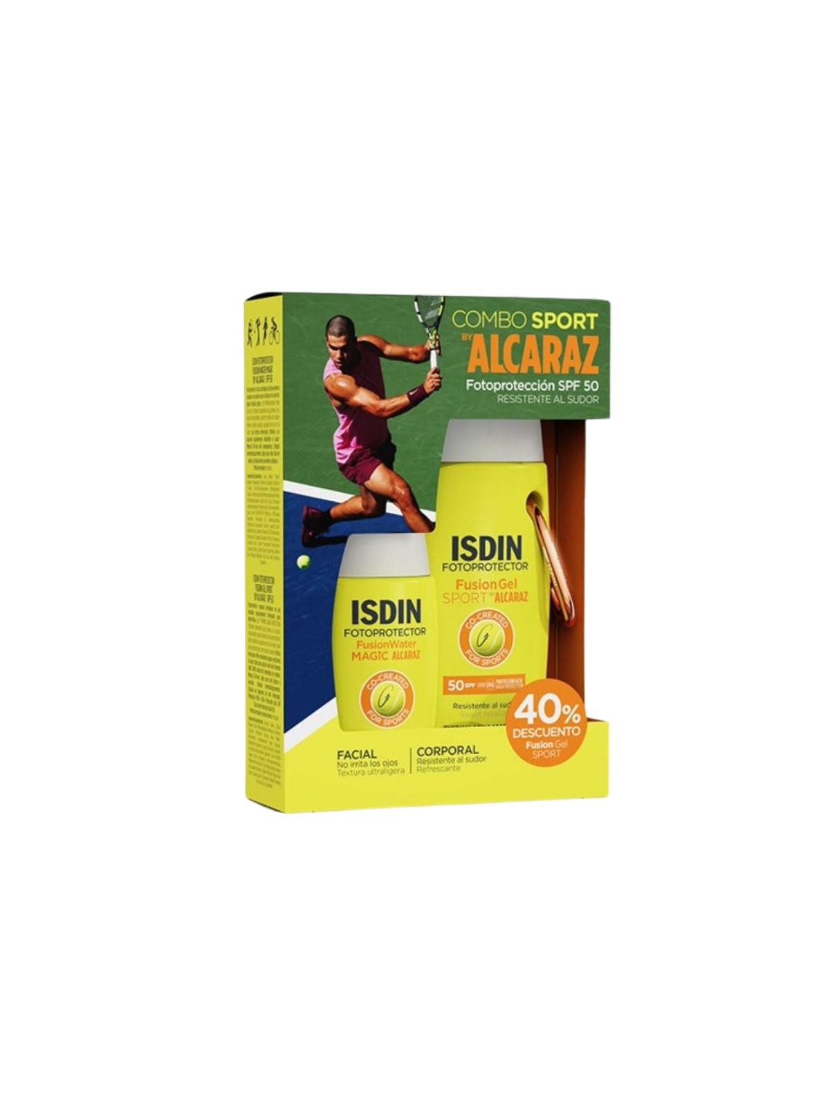 Isdin pack alcaraz magic + fusion gel sport
