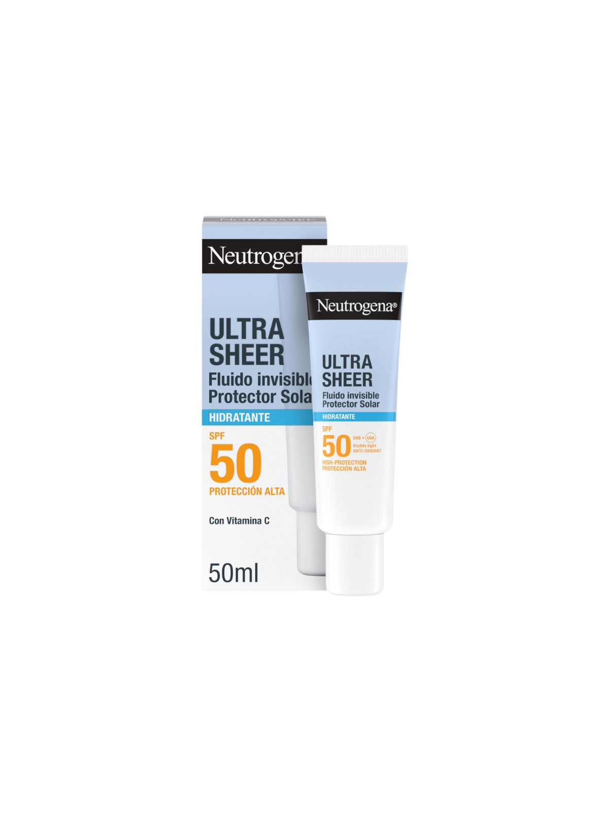 Neutrogena ultra sheer fluido hidratante SPF50 50ml