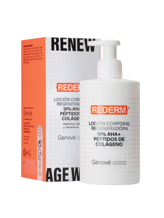 Rederm loción corporal regeneradora 10% AHA 250ml
