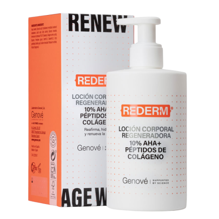Rederm loción corporal regeneradora 10% AHA 250ml