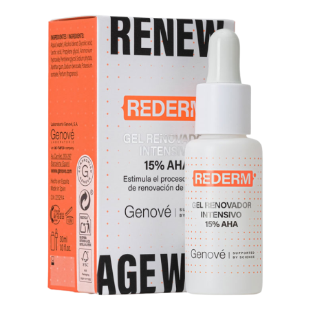 Rederm gel renovador intensivo 15% AHA 30ml
