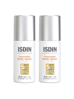 Isdin fusion magic repair color SPF 50 DUPLO promocion