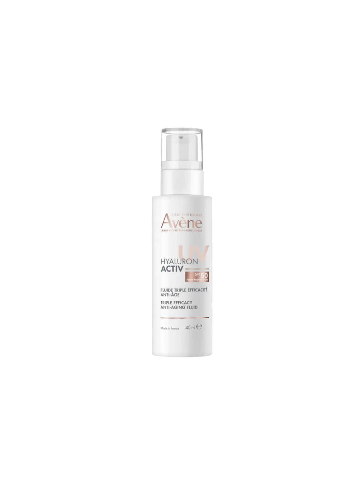 Avene hyaluron activ fluido UV SPF50 40ml