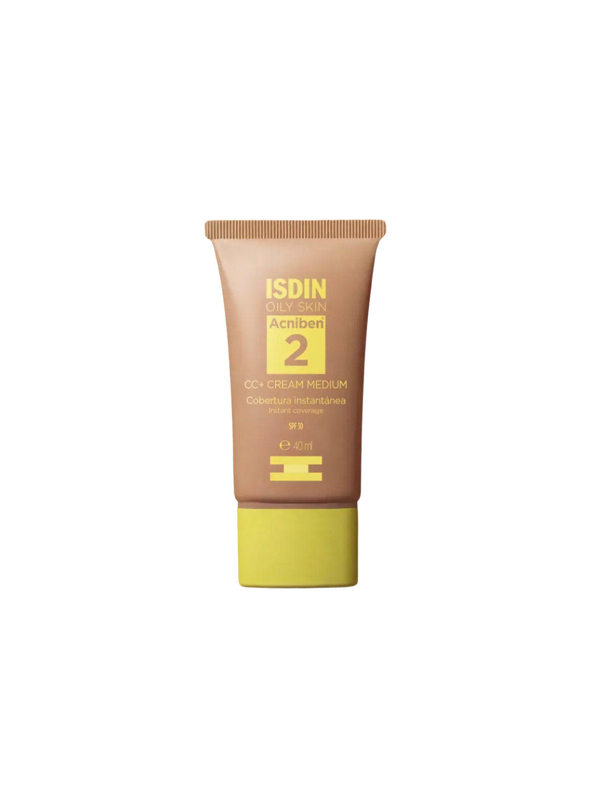 Isdin oily skin acniben CC+ cream 40ml color medium