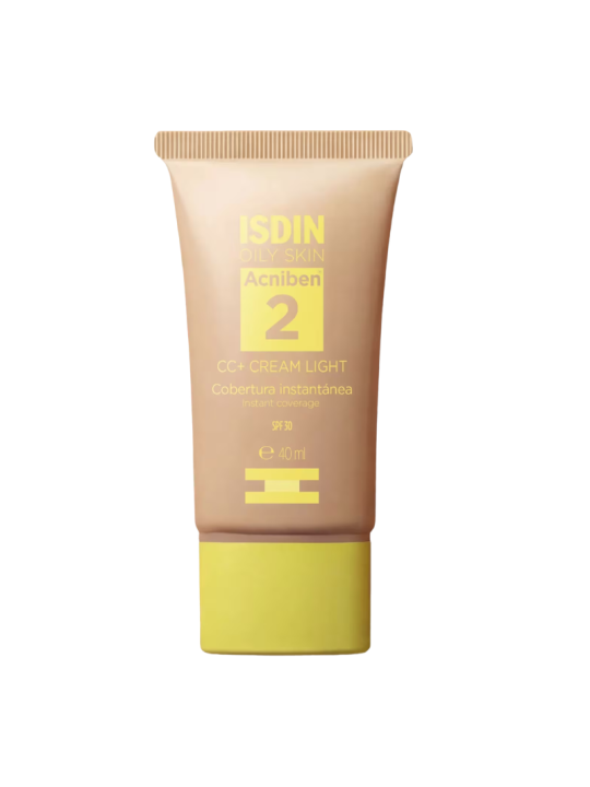 Isdin oily skin acniben CC+ cream 40ml color light