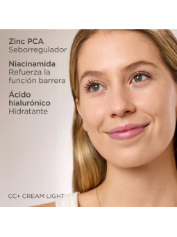 Isdin oily skin acniben CC+ cream 40ml color light