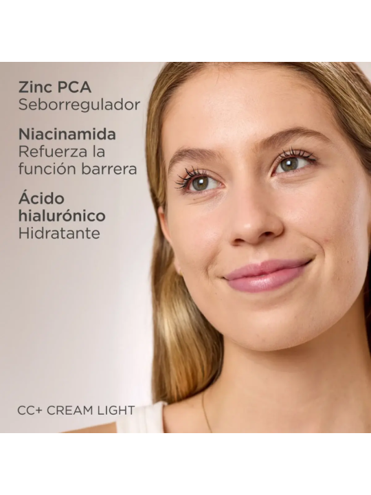 Isdin oily skin acniben CC+ cream 40ml color light