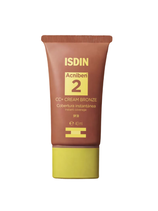 Isdin oily skin acniben CC+ cream 40ml color bronze