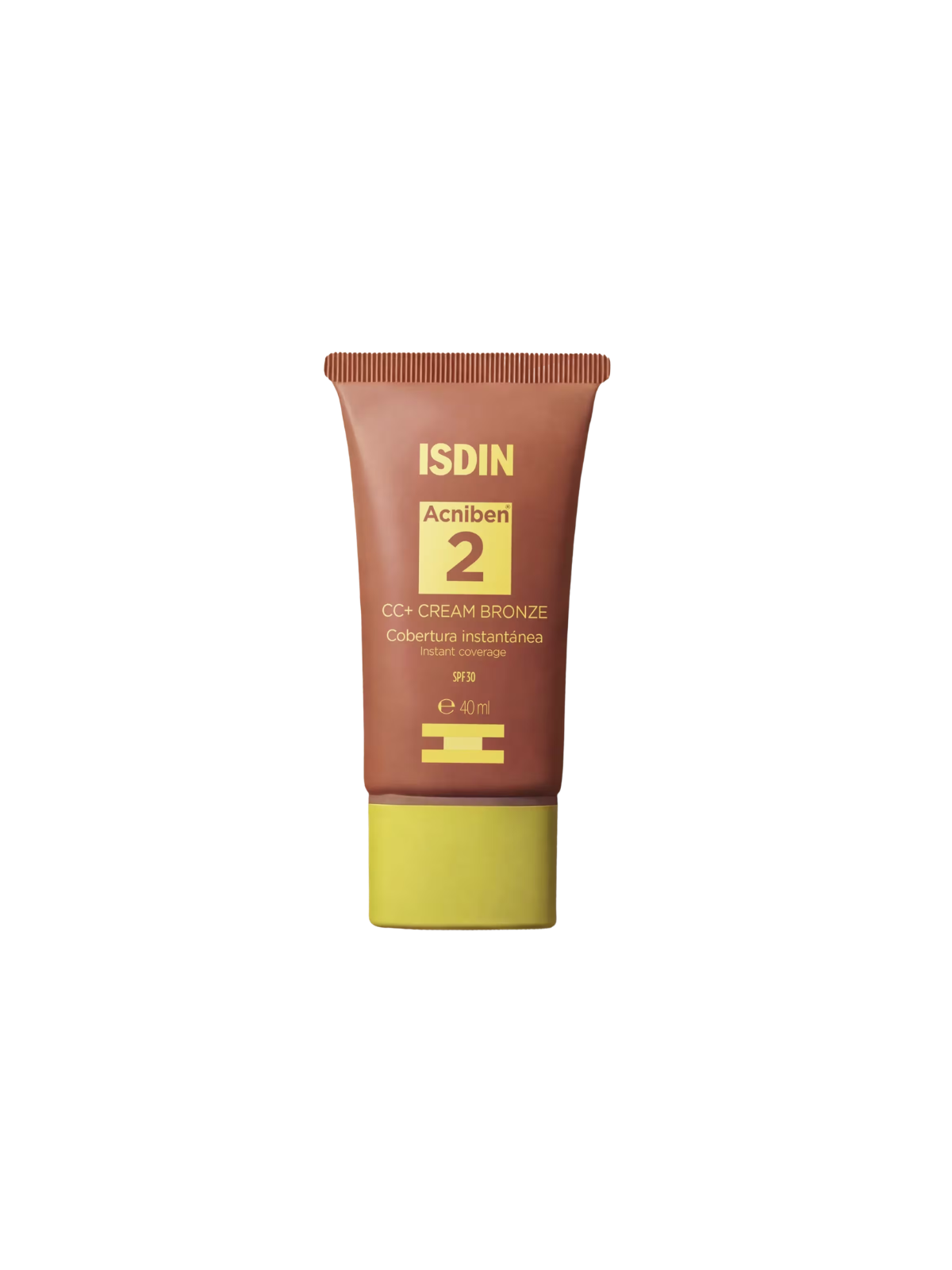 Isdin oily skin acniben CC+ cream 40ml color bronze