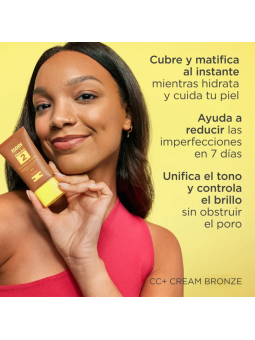 Isdin oily skin acniben CC+ cream 40ml color bronze