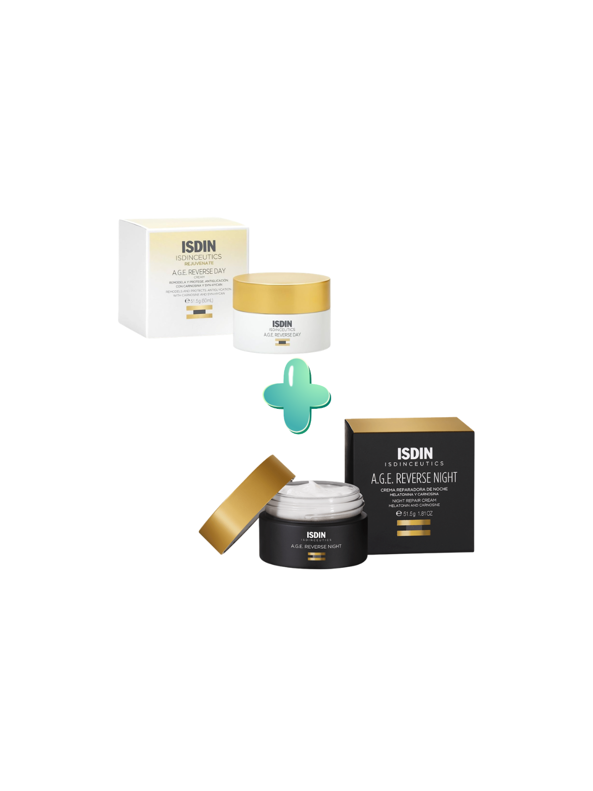 Isdinceutics PACK age reverse dia + noche