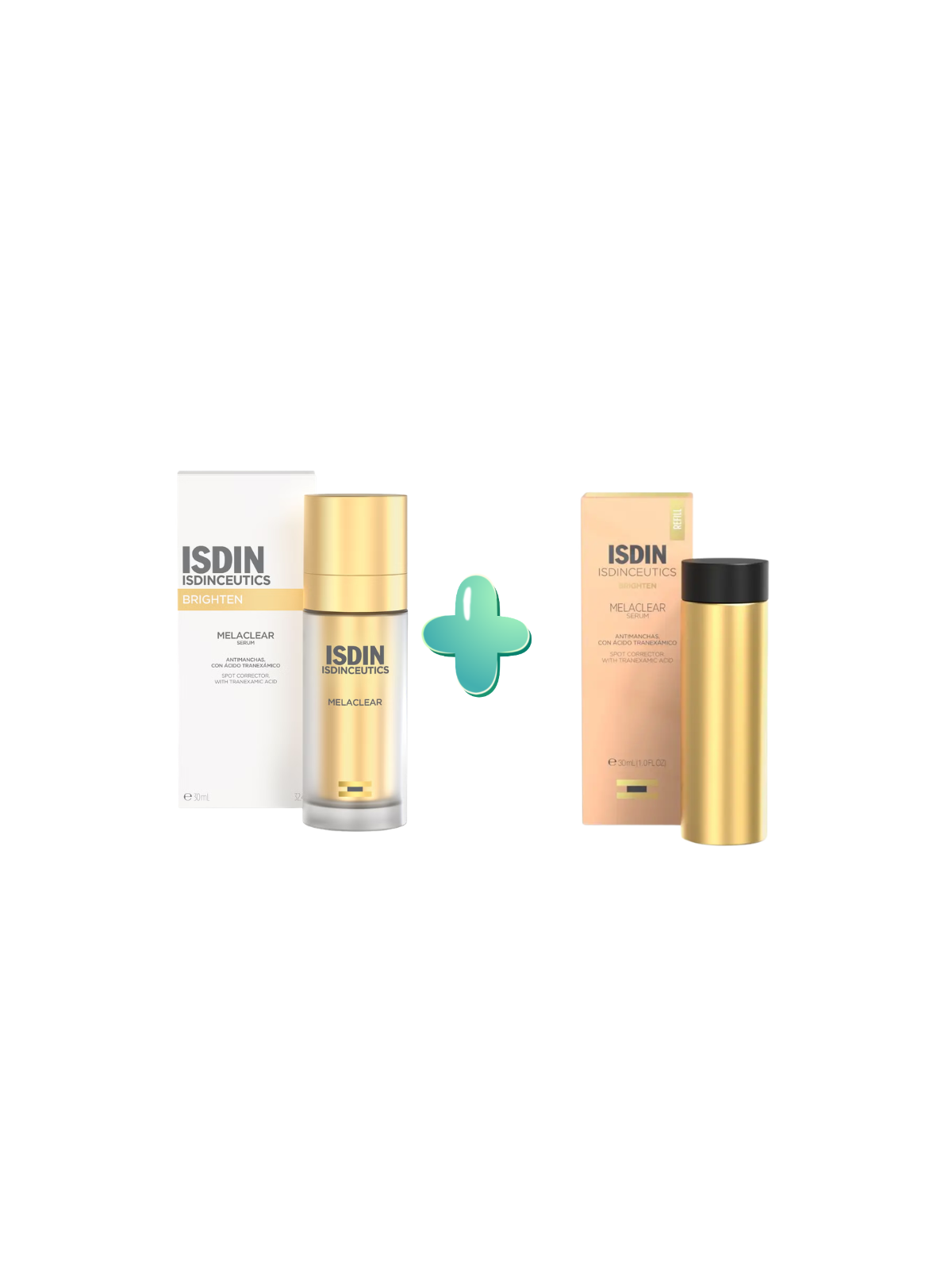 Isdinceutics pack melaclear serum + refill