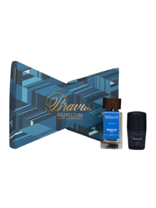 Papillon cofre bravus perfume + desodorante