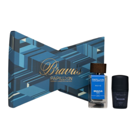 Papillon cofre bravus perfume + desodorante