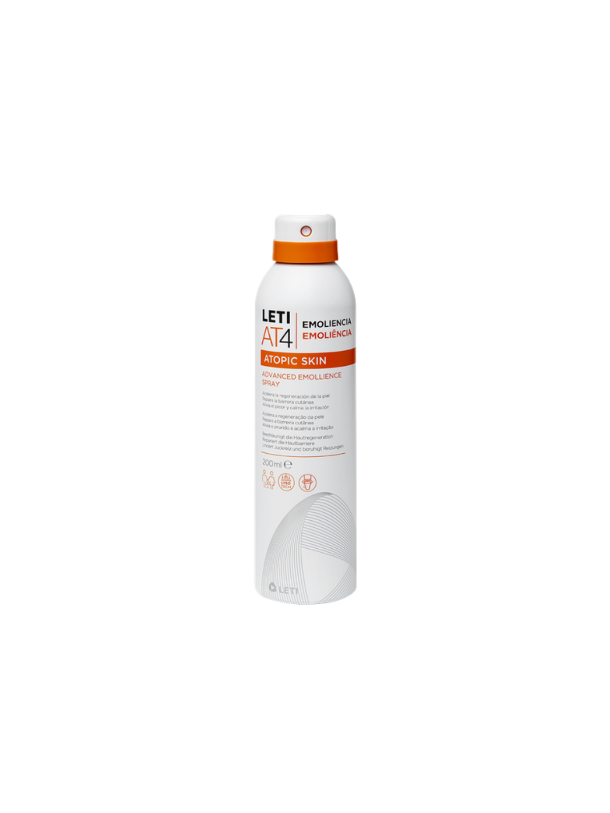 Leti at4 advanced emollience spray 200ml