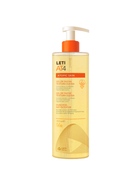 Leti at4 gel de ducha oleoso 400ml