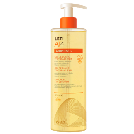 Leti at4 gel de ducha oleoso 400ml