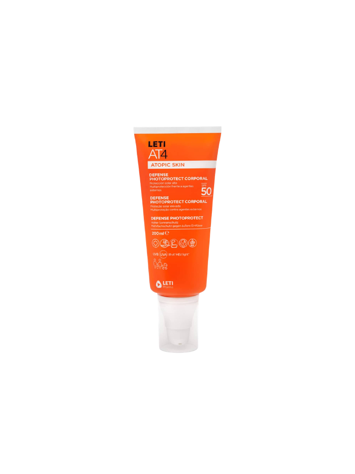 Leti At4 defense photoprotect SPF50 200ml