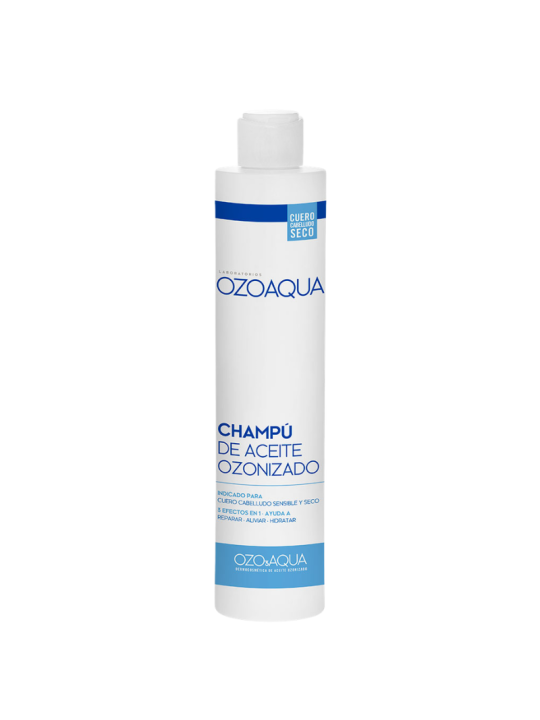 Ozoaqua Champú de Aceite Ozonizado Cuero cabelludo seco y cabello largo 250ml