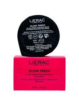 Lierac glow fresh gel crema refrescante luminosidad recarga 50ml
