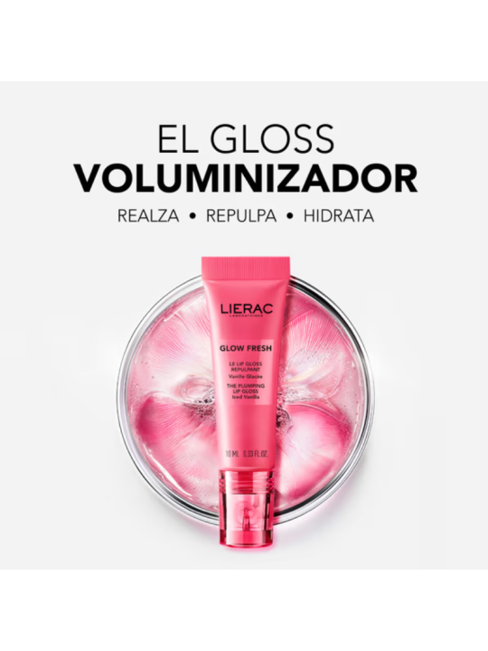 Lierac glow fresh lip gloss 10ml