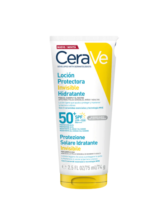 Cerave locion protectora hidratante invisible SPF50 75ml