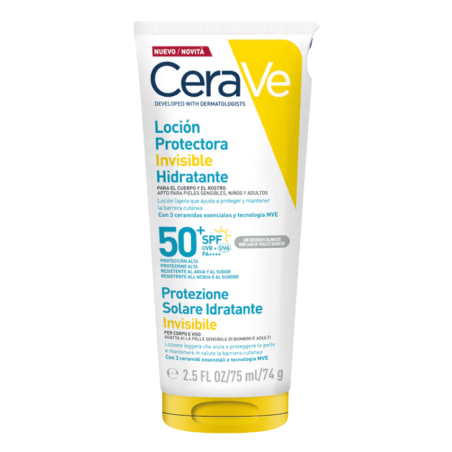 Cerave locion protectora hidratante invisible SPF50 75ml