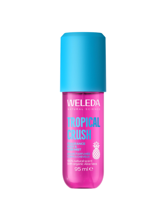 Weleda bruma perfumada cuerpo y cabello tropical crush 95ml