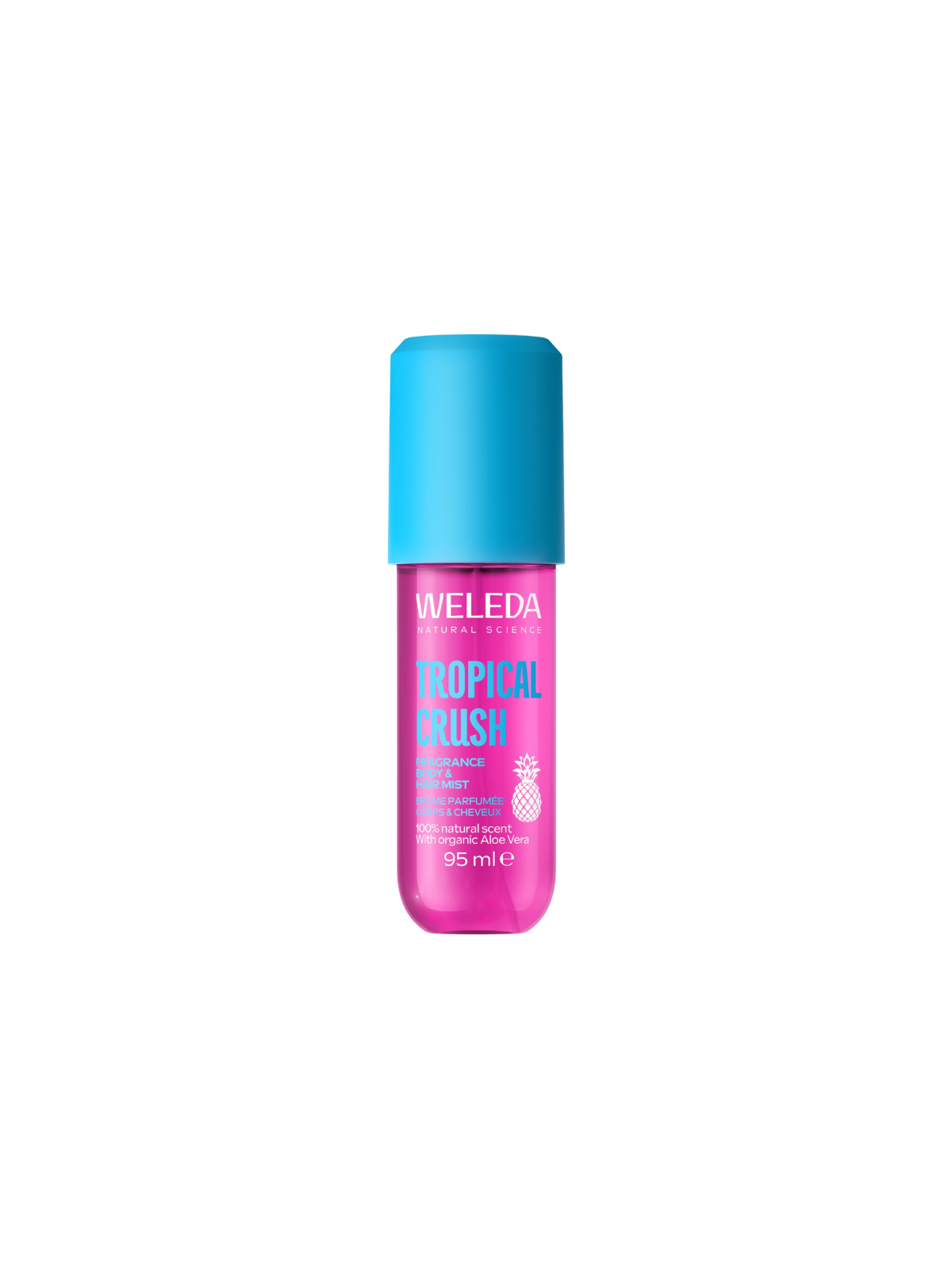 Weleda bruma perfumada cuerpo y cabello tropical crush 95ml