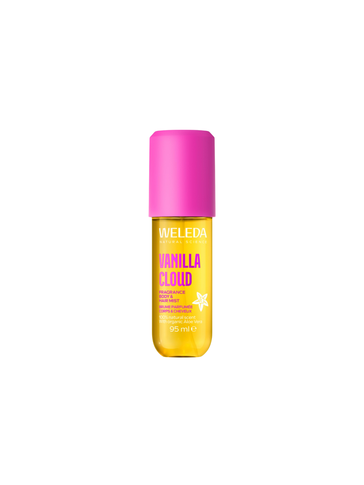Weleda bruma perfumada cuerpo y cabello vainilla cloud 95ml