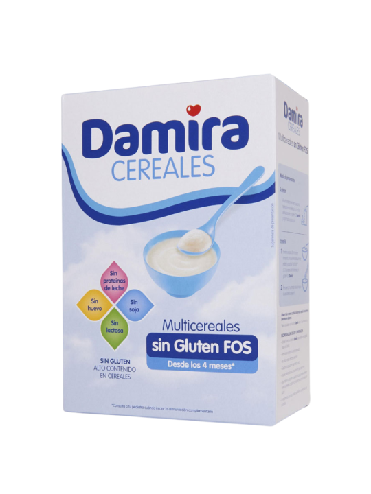 Damira cereales sin gluten con fos